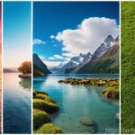 네트워크 유지보수 일정 관리 - Here are three image generation prompts based on the provided themes, adhering to all the specified ...