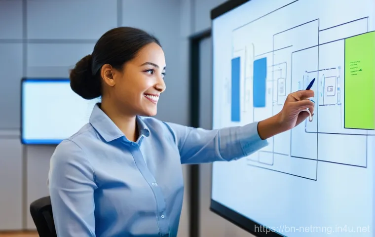 네트워크 관리자와 클라이언트 관계 관리 - **Prompt:** A highly focused network administrator, appearing vigilant and competent, is situated in... 네트워크 관리자와 클라이언트 관계 관리 - **Prompt:** A highly focused network administrator, appearing vigilant and competent, is situated in...