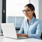 네트워크 관리자 연봉 협상 팁 - **Prompt for Entry Level (0-2 years experience):**
    A young, earnest professional, appearing to b...